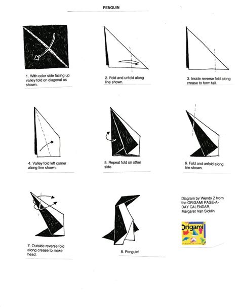 Origami Penguin Origami Easy Origami