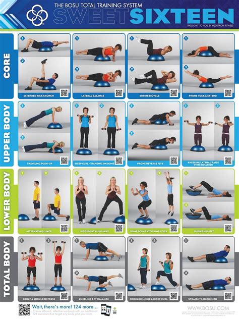 Great Bosu Workout Full Body Workouts Gym Workouts Workout Plan At