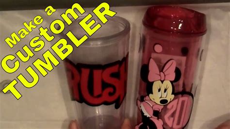 How To Make A Custom Cup Or Tumbler With Vinyl Decals Scrapping
