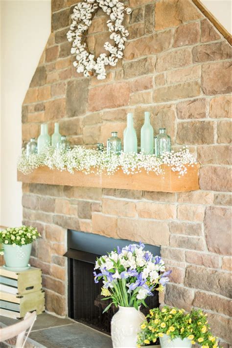 12 Ways To Decorate A Fireplace Mantel At Your Wedding Weddingwire