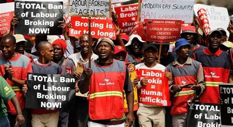 Powerful Trade Union Group Holds Strikes In South Africa The New York