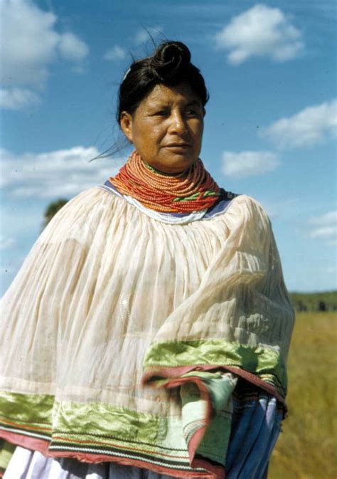 Florida Memory Unidentified Seminole Indian Woman At The Brighton