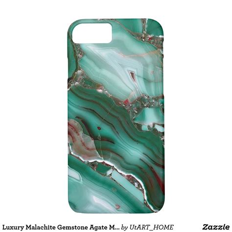 Luxury Malachite Gemstone Agate Marble Case Mate Iphone Case Zazzle