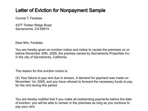 The best way to have an eviction expunged from your record is to vigorously challenge the case in court. Free Printable Letter Of Eviction Form (GENERIC)