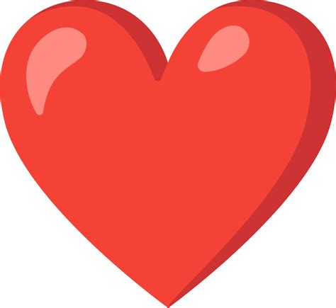 Red Heart Emoji Png Download Free Png Images