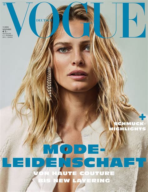 Edita Vilkeviciute in Vogue Germany November 2018 by Alique (2/2)