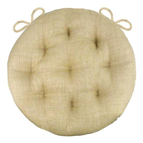 Upgrade your cushion game with these modern and sleek diy chair cushions that you can easily sew at a budget! Rave Sand Bistro Chair Pad - 16" Round Cushion with Ties ...