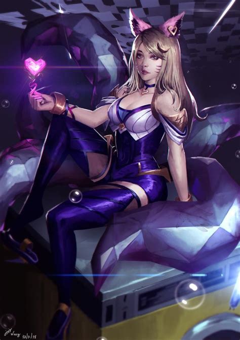 Daily Ahri Fanart Just A Popstar Waiting For The Laundry R AhriMains