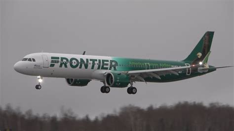Frontier Airlines Airbus A321 271nx Delivery Flight Youtube