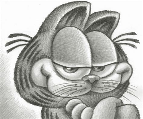 Vizcarra Joan Original Pencil Drawing Garfield Catawiki