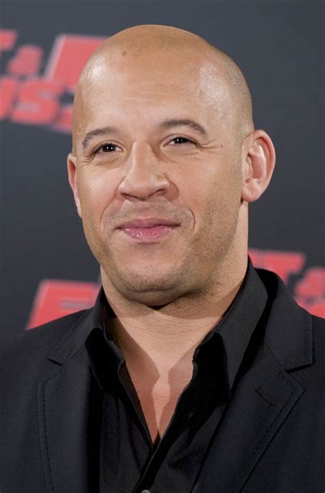 He is best known for playing dominic toretto in the f. Vin Diesel - Healthy New Hair