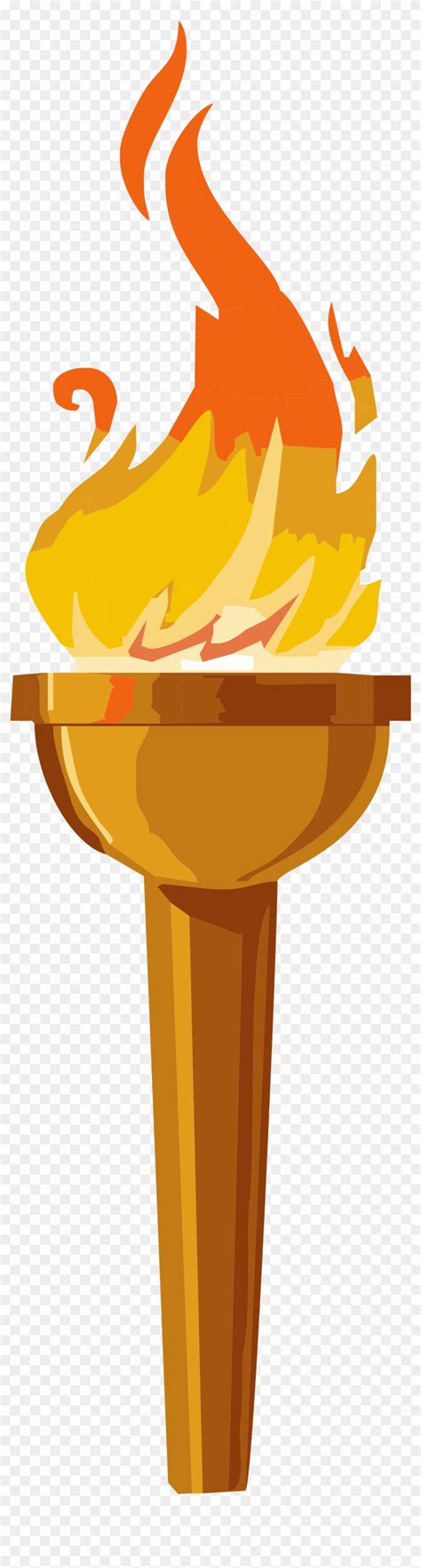 Flashlight Clipart Phone Olympic Torch Clip Art Png