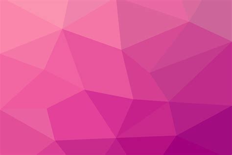 Polygonal Pink Background Flat Graphic By Nooryshopper · Creative