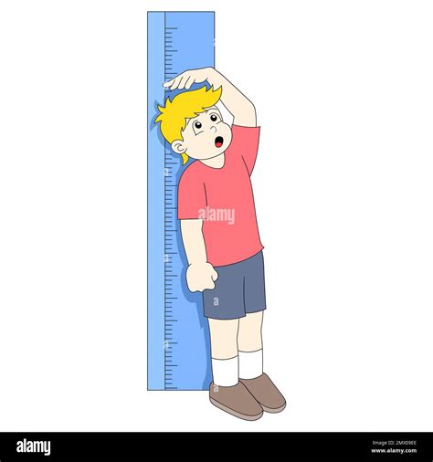 Measure Height Stock Vector Images Alamy
