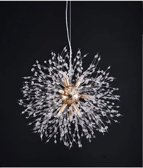 Modern Dandelion Chandelier Led Firework Pendant Ceiling Light Lamp Decoration Buy Modern