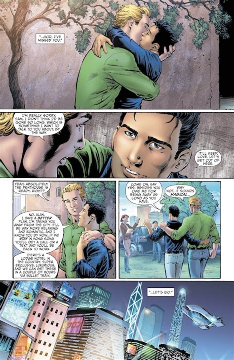 Green Lanterns Rebooted Sexuality Alan Scott Yep Hes Gay Updated
