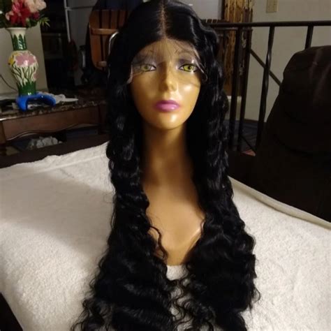 hair human hair blend lace front wig poshmark