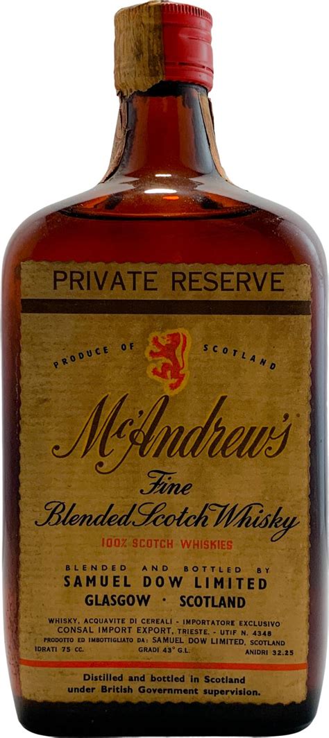 Mcandrews Whiskybase Ratings And Reviews For Whisky