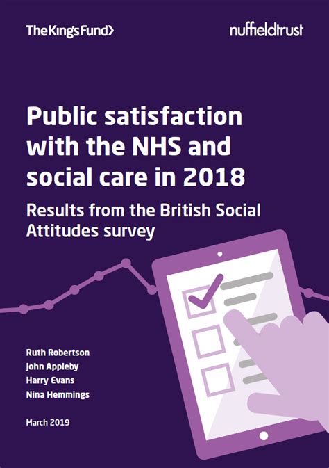 The malaysian healthcare system is advanced due to extensive support from the malaysian government. Public satisfaction with the NHS and social care in 2018 ...