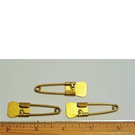 Brass Military Laundry Pins 3pkg Createncraft