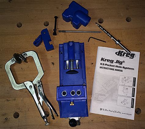 Kreg K3 Pocket Hole Master Jig System K3ms