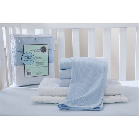 Shop wayfair for all the best portable cribs. American Baby Company Portable Mini Starter 6 Piece Crib ...