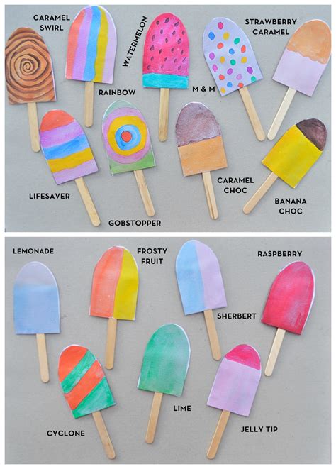 Paper Popsicles For Imaginative Play Be A Fun Mum Free Printable