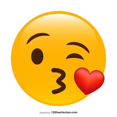 Face Blowing A Kiss Emoji