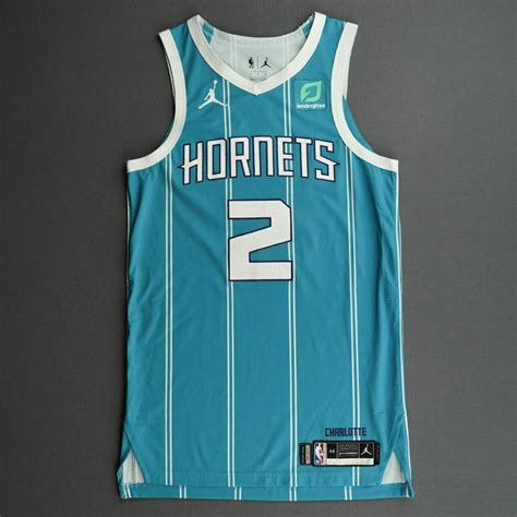 Lamelo Ball Charlotte Hornets Game Worn Icon Edition Jersey Barnebys