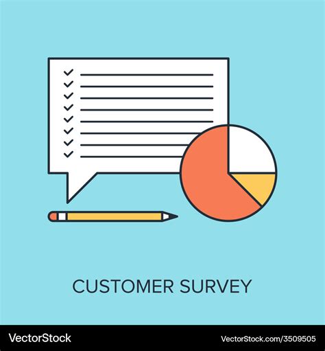 Customer Survey Royalty Free Vector Image Vectorstock