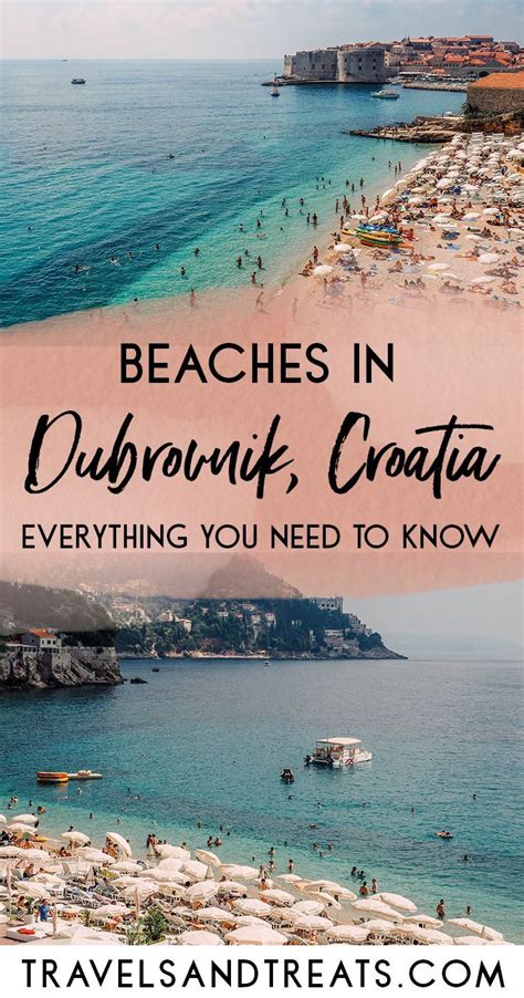 Beach Travel A Guide To Beaches In Dubrovnik Croatia Everything You Need To Know For Your