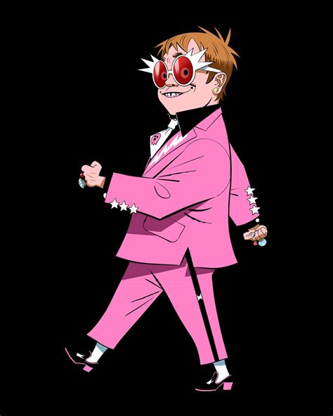 Gorillaz The Pink Phantom Ft Elton John And 6lack
