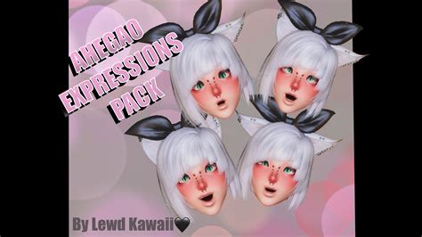 Ahegao Facial Pose Pack Xiv Mod Archive
