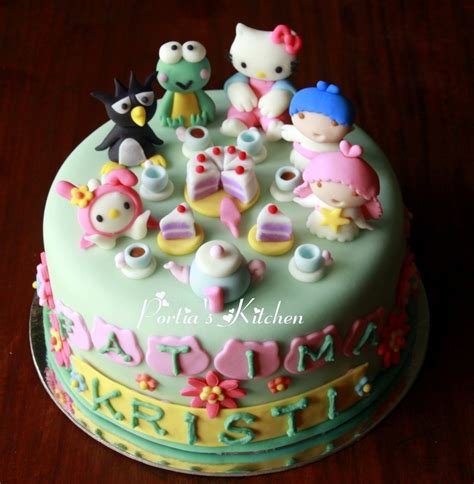 Sanrio Birthday Cake