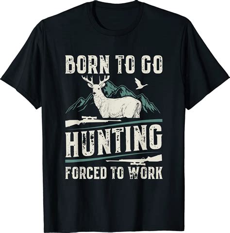 Buck Hunting Shirt Man Hunting T For Dad Deer Hunting T
