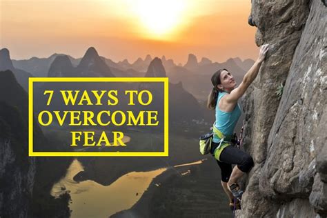 7 Best Ways To Overcome Your Fear Revive Zone