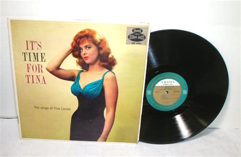 Tina Louise Its Time For Tina Vinyl Lp Urania Gilligan Auction