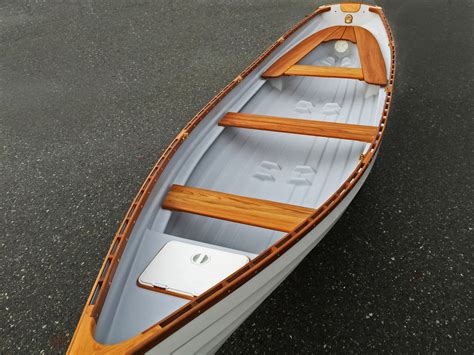 Classic Whitehall Spirit® 17 Traditional Rowboat Whitehall Rowing And Sail