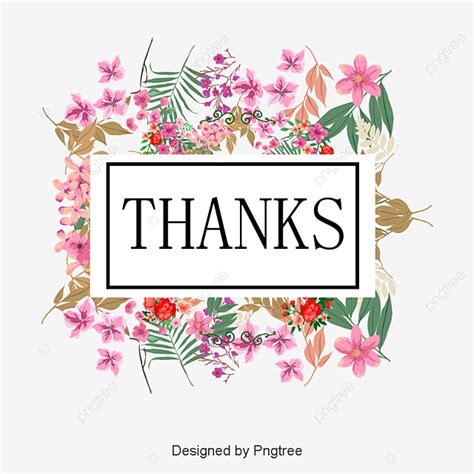 Understanding that here we have provided a 'thank you images with flowers' which you can use it to express your gratitude. Thank Word Flowers, Flower, Vector, Thank You PNG ...