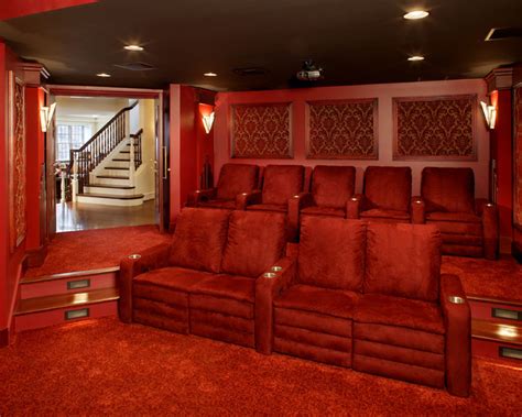 Marilyn Monroe Theater Eclectic Home Theater