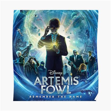 Artemis Fowl Remember The Name Poster By Isaiahshuntley3 Redbubble