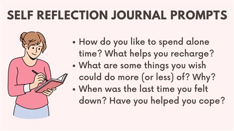 Top 25 Self Reflection Journal Prompts Free Self Reflection Worksheet