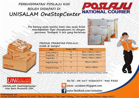 Domestic prepaid envelope with maximum weight of 1kg. Salam Ukhuwah One Stop Center: POS LAJU/COURIER AGENT/POS ...