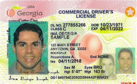 Georgia Drivers License Template Arnowbot