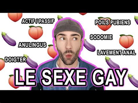 Le Sexe Gay Sans Tabous Youtube