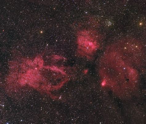 Bubble Nebula Region Wide Field Astrodoc Astrophotography By Ron