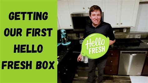 Trying Our First Hello Fresh Box Hello Fresh Review Youtube