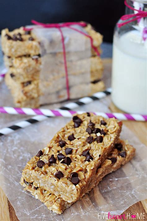 Chewy No Bake Granola Bars With Coconut Oil Quick And Easy To Make