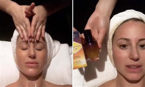 Roxy Jacenko Enjoys A Well Deserved Luxury Facial With 170 Cream Mask