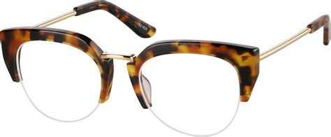 classic tortoiseshell browline glasses 7821825 zenni optical